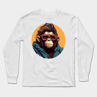 Life's a jungle, embrace your inner monkey Long Sleeve T-Shirt